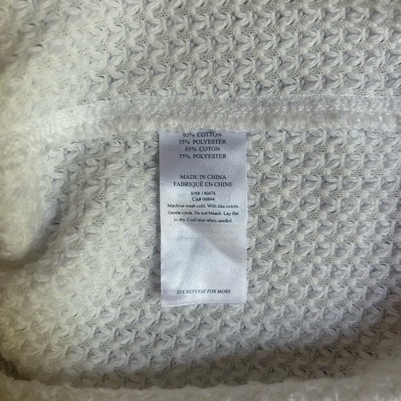 Faherty Women's Maude Pullover | small | Winter white - Picture 9 of 10